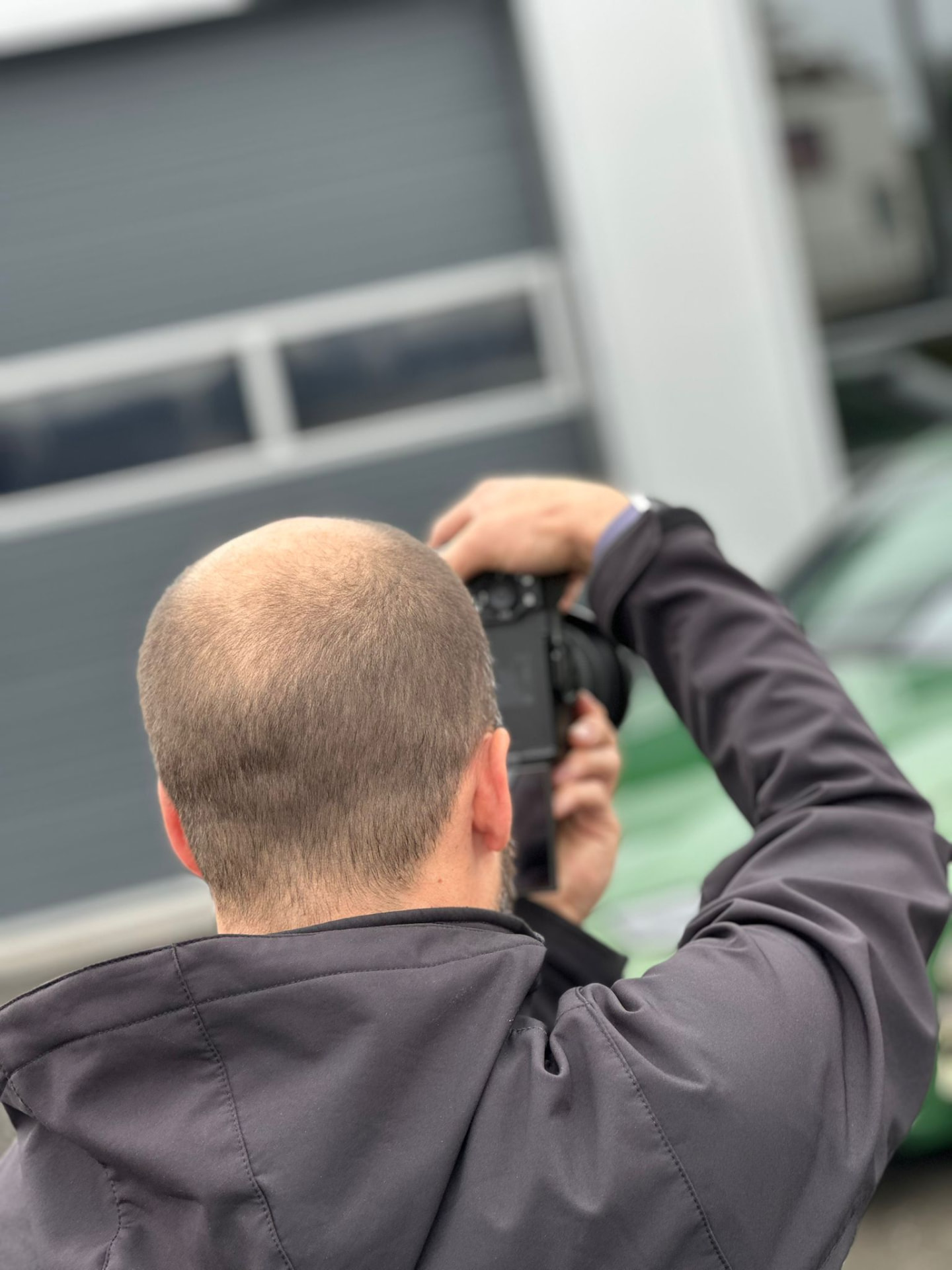 Patrick de Jong met camera in de aanslag